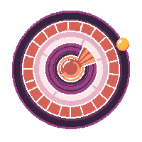 quick slot circular ability icon border glowing