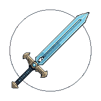 sword skill icon blade melee red circular ability