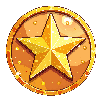 ultimate skill icon star golden powerful circular