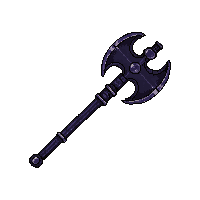 obsidian double axe