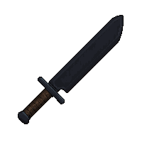 obsidian machete