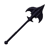 obsidian war scythe