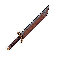 rusted katana