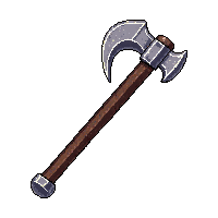 steel throwing axe