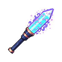 crystal blowgun