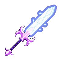 crystal broadsword