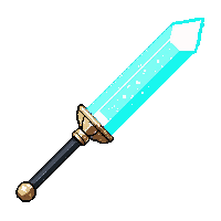 crystal falchion