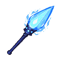 crystal poleaxe