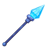 crystal quarterstaff