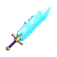 crystal shortsword