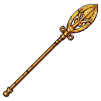 golden quarterstaff