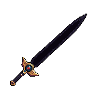 obsidian longsword