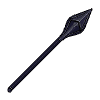 obsidian quarterstaff