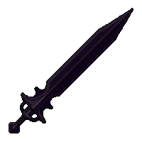 obsidian shortsword