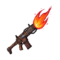 rusted flamethrower