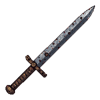 rusted kunai