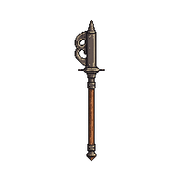 rusted quarterstaff