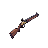 bronze flintlock pistol