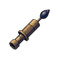 bronze grenade launcher