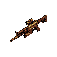 bronze laser rifle