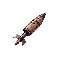 bronze rocket launcher