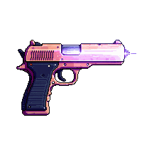 crystal laser pistol