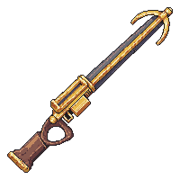 golden heavy crossbow