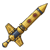 golden rocket launcher
