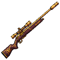 golden sniper rifle