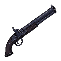 obsidian flintlock pistol