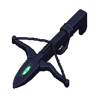 obsidian hand crossbow