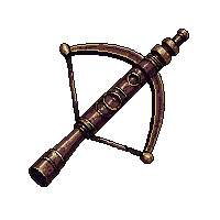 rusted crossbow