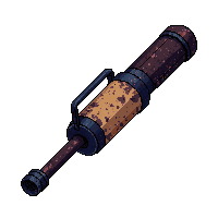 rusted grenade launcher