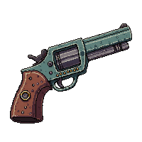 rusted laser pistol