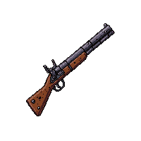 rusted musket