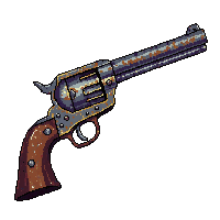 rusted revolver