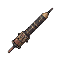 rusted rocket launcher