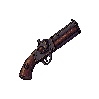 rusted tesla gun