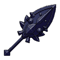 obsidian spiked shield