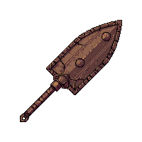 rusted kite shield