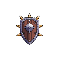 spiked shield