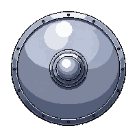 steel round shield