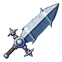 steel spiked shield