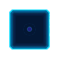 word garden 3846 border scifi cyan