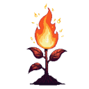 word garden 5272 fire plant 128